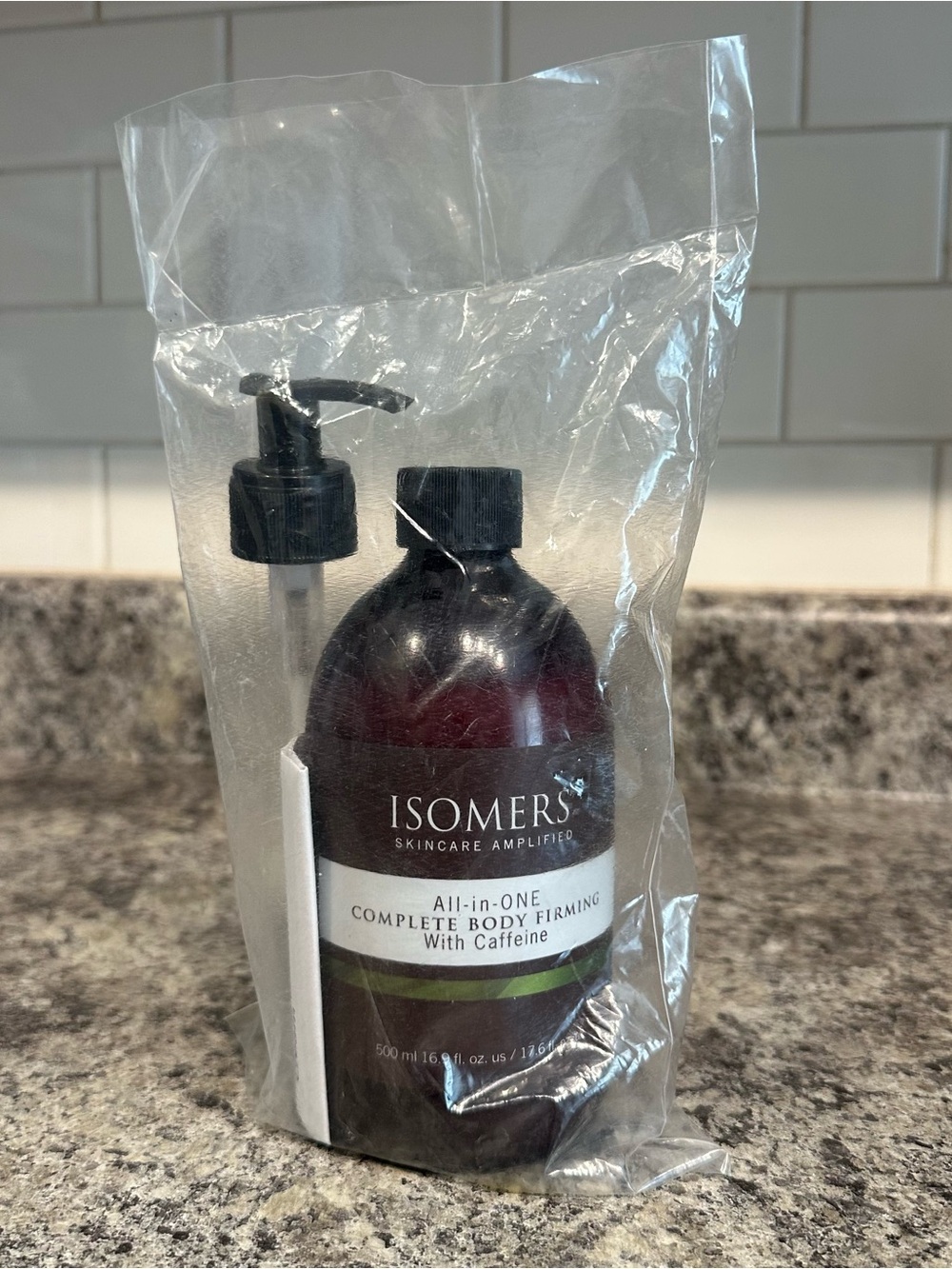 NEW Isomers All In One Complete Body Firming Cream With Caffeine 16.9oz Pump